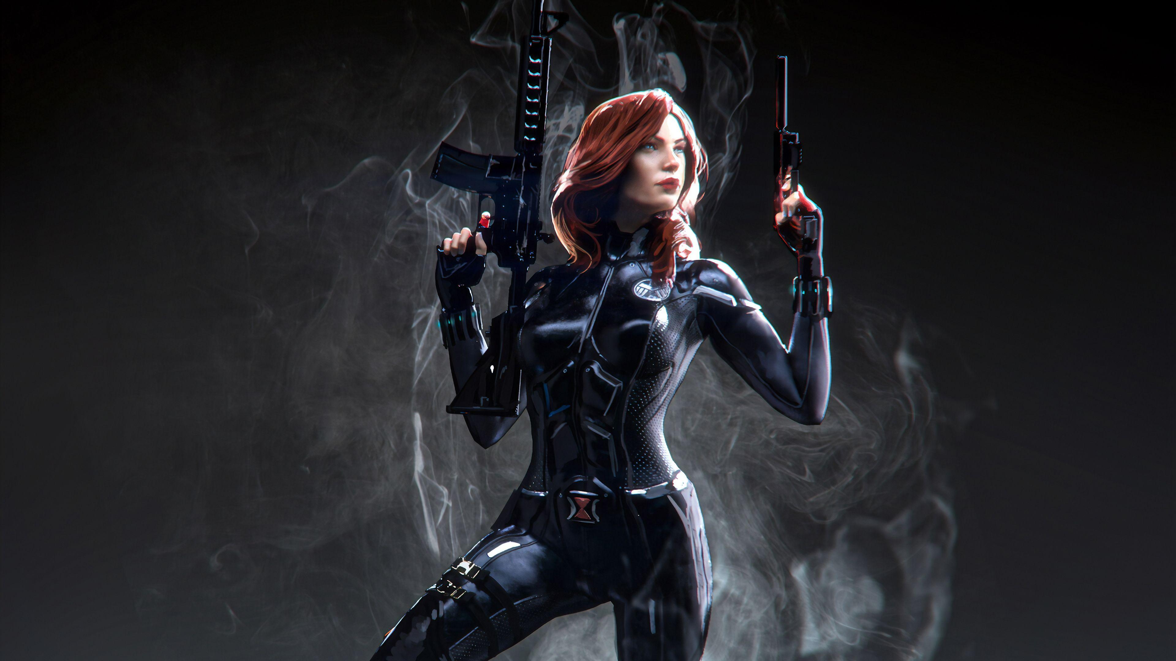 3840x2160 Widow Wallpaper