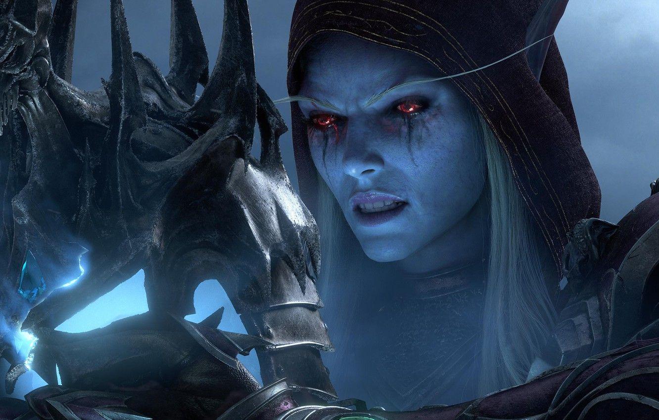 1332x850 Wallpaper Blizzard Entertainment, Sylvanas Windrunner, World Of Warcraft, Sylvanas Windrunner, The Dark Lady, Crown Nerzul, Lady Banshee, World of Warcraft: Shadowlands image for desktop, section игры