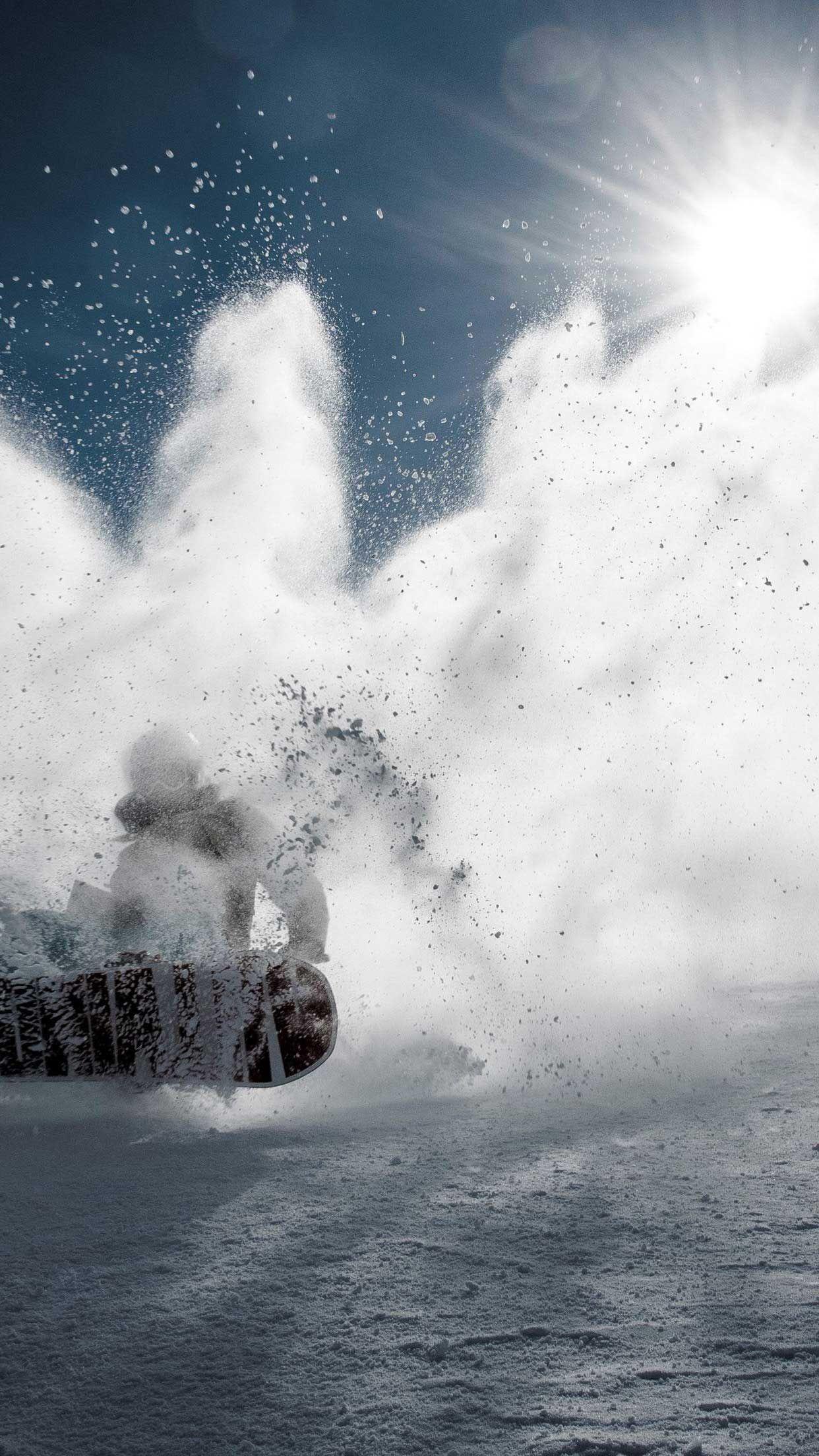 1242x2208 Snowboarder snowboard snow iPhone Wallpaper HD. Snowboard design, Snowboarding picture, Snowboard