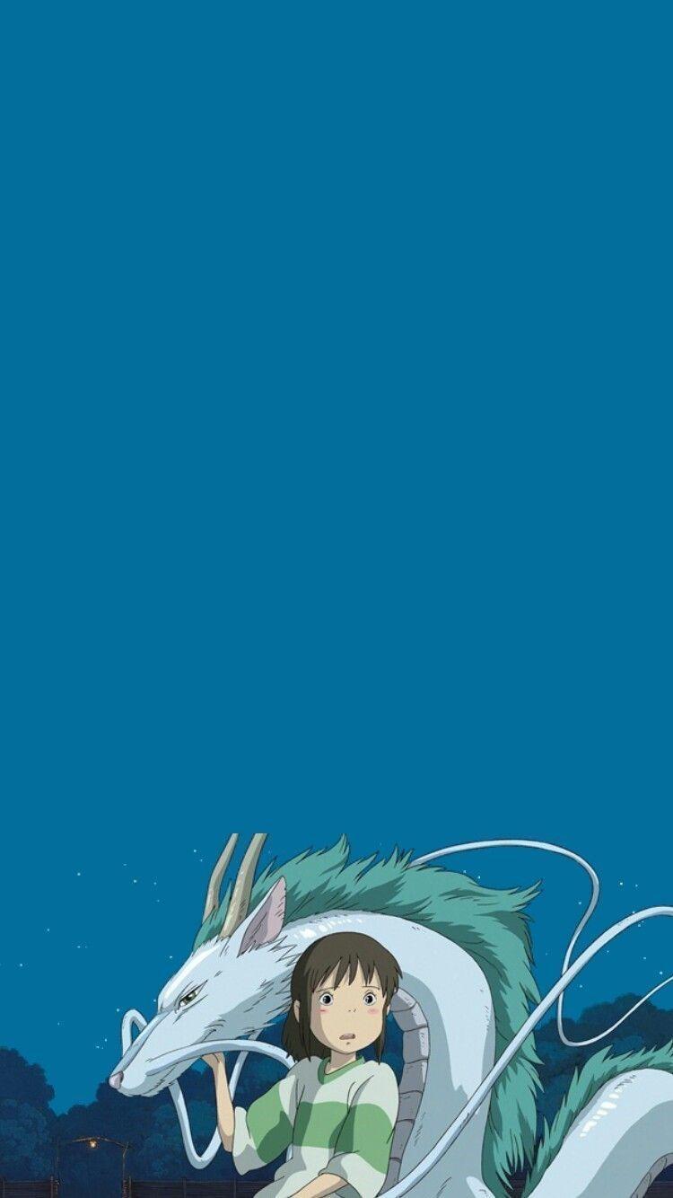 750x1334 iPhone Spirited Away Aesthetic Wallpaper