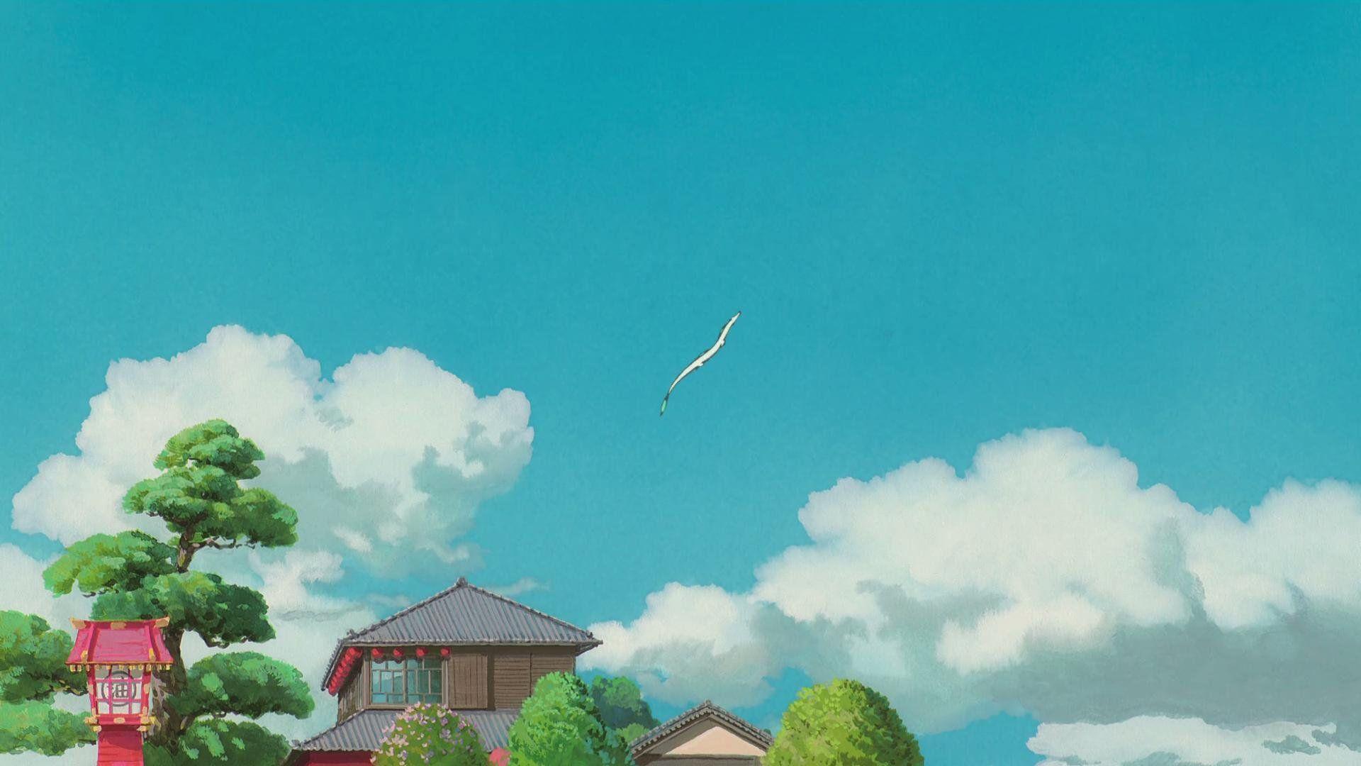 1920x1080 Spirited Away Wallpaper Spirited Away Wallpaper Full HD 1080p Desktop. Spirited away wallpaper, Desktop wallpaper art, Anime scenery wallpaper
