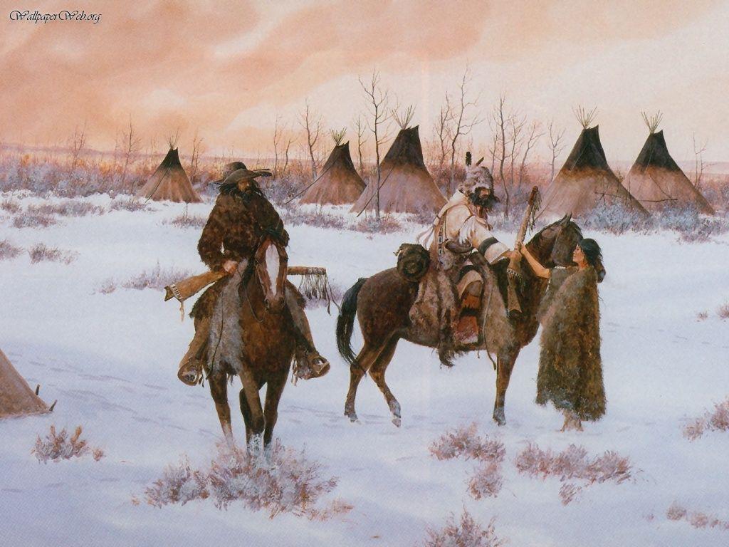 Native American Winter Wallpapers - Top Free Native American Winter ...