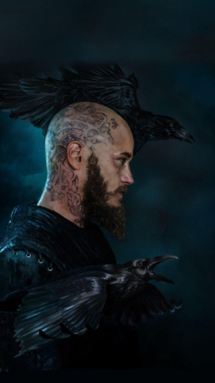 750x1334 Viking Wallpaper Image Tv Show Art