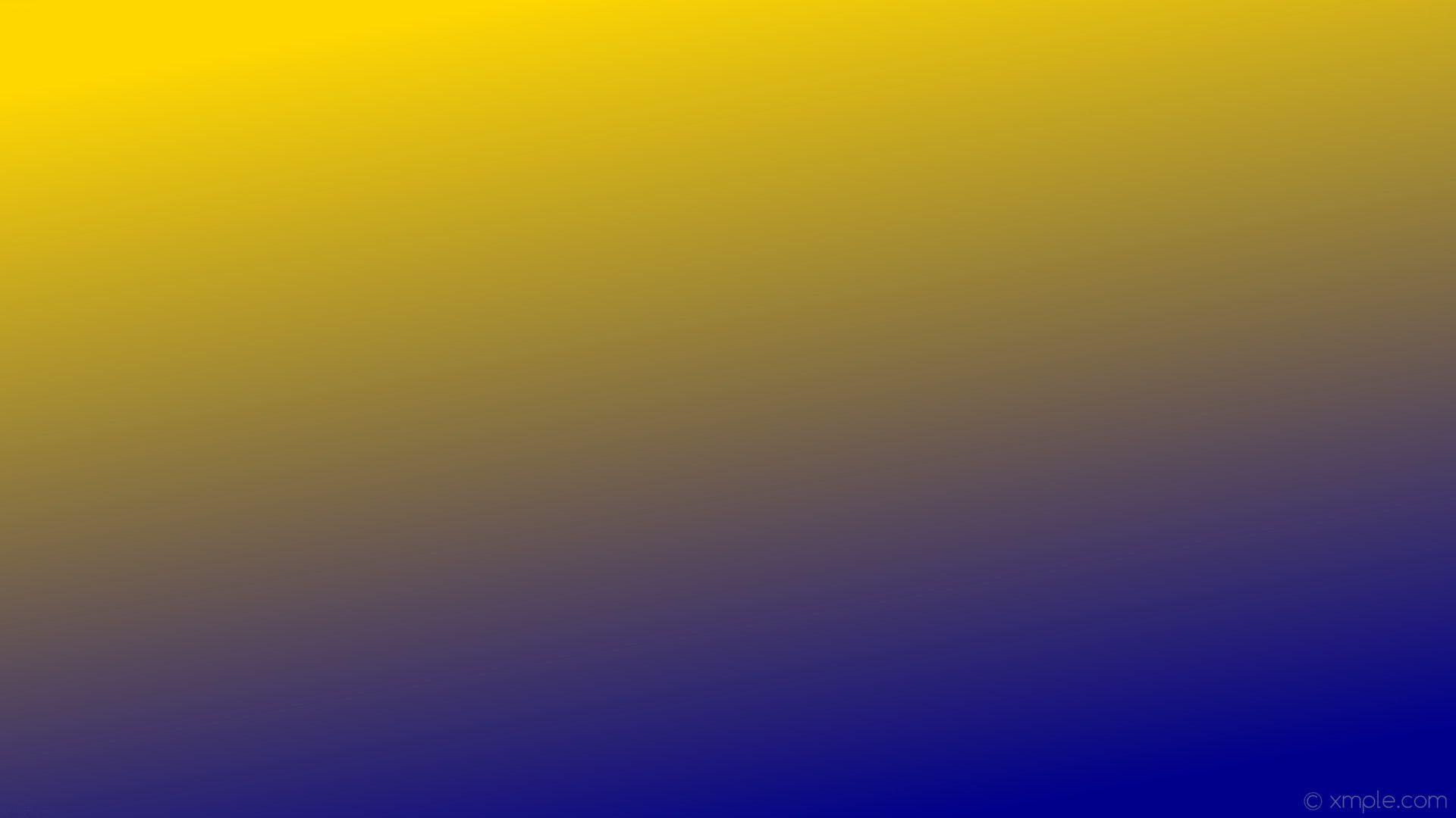 1920x1080 Wallpaper Blue Yellow Gradient Linear Dark Blue Gold