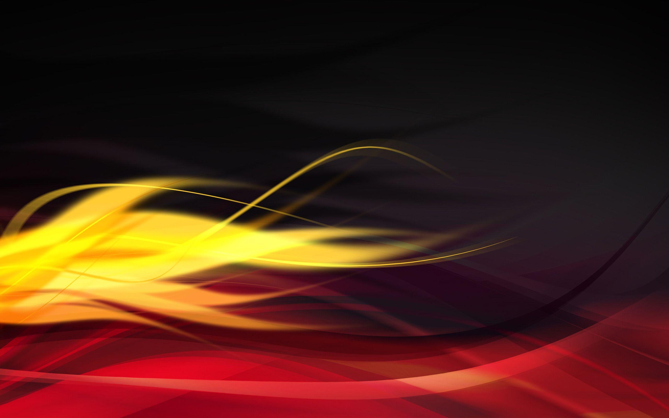 2560x1600 Black And Yellow Wallpaper 4k