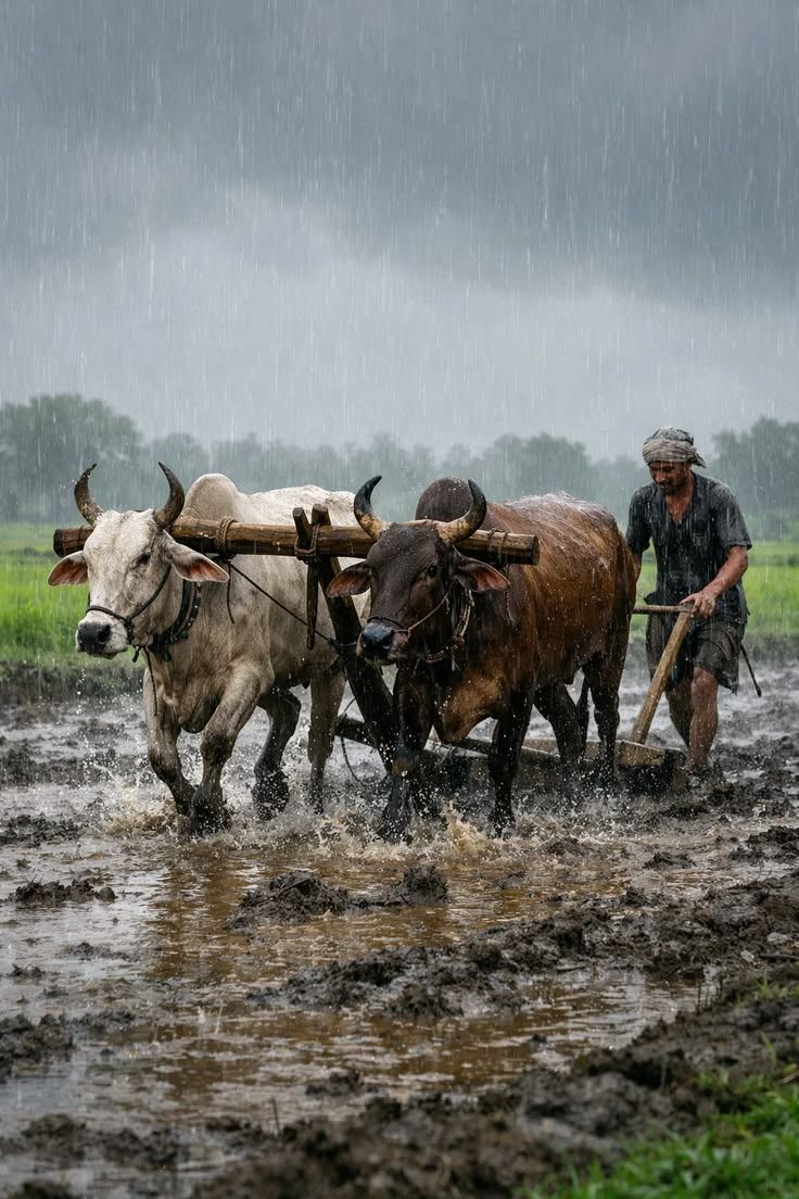 736x1104 Plowing ideas. farmer image india, indian farmer plowing field, agriculture photography