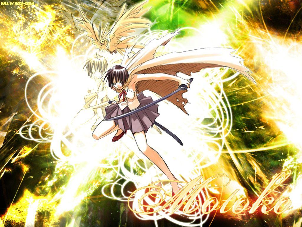 1024x768 Love Hina Wallpaper: Light in my fight