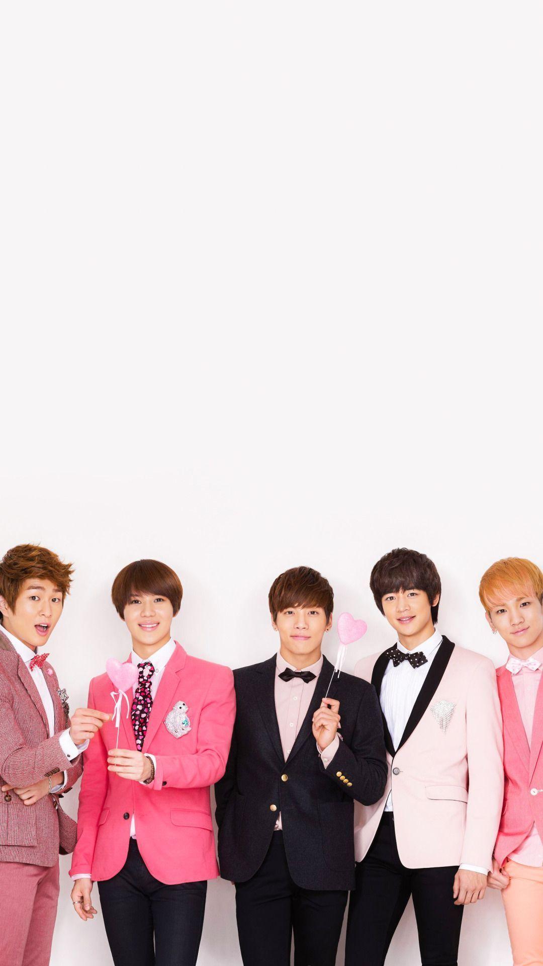 1080x1920 SHINee Phone Wallpaper