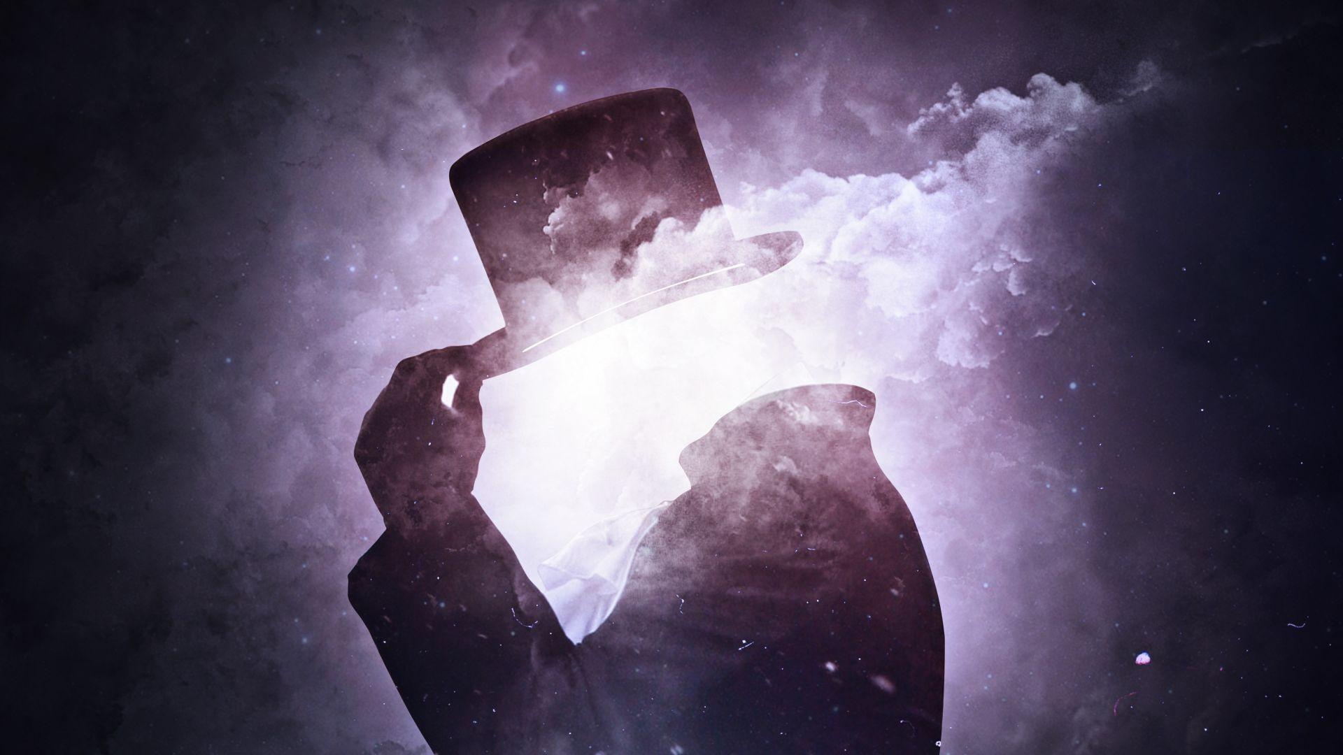 1920x1080 Desktop wallpaper fantasy, hollow man, surreal, smoke, dark, artwork, HD image, picture, background, 48f9d1