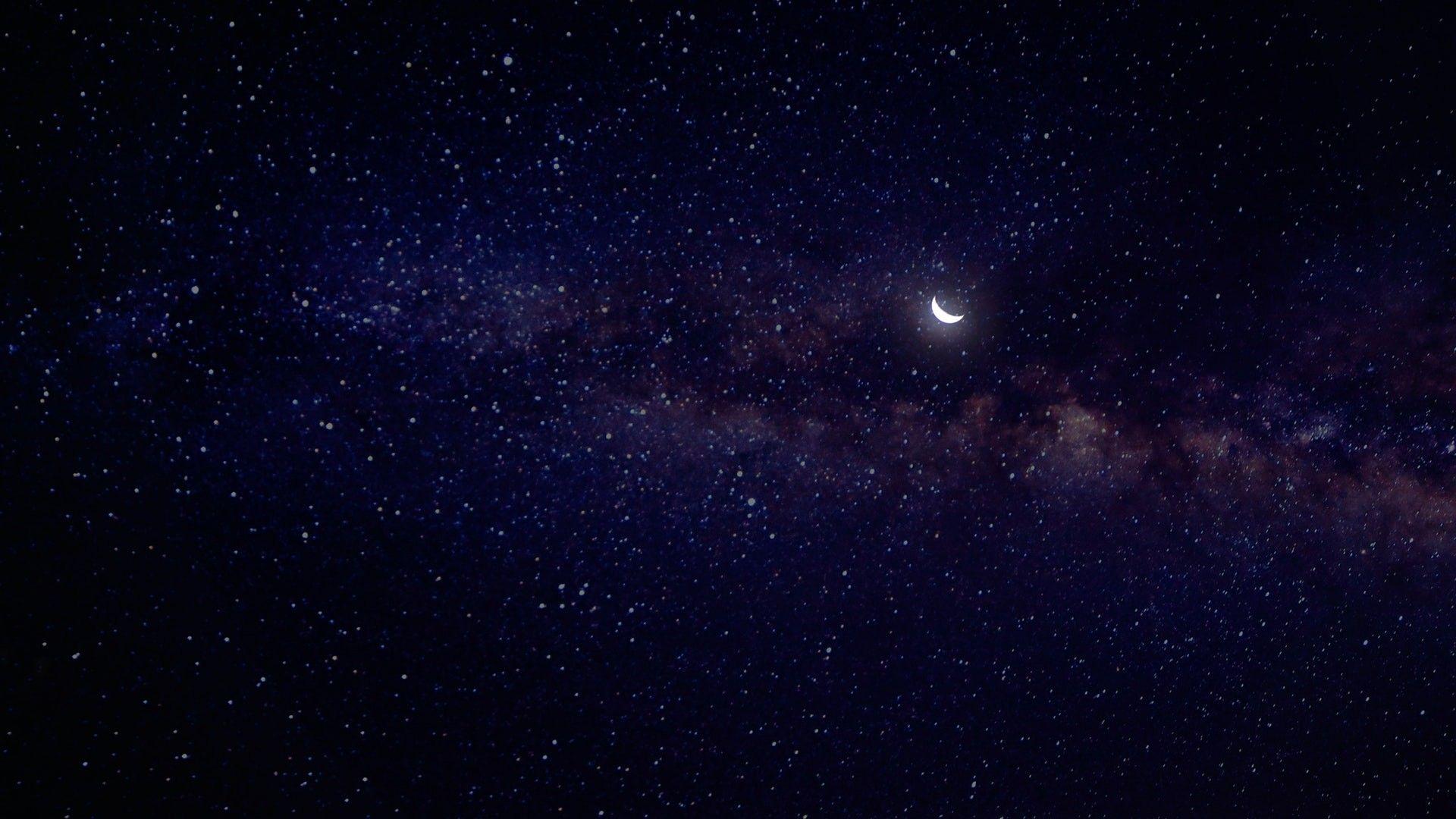 1920x1080 iPhone Wallpaper Stars And Moon