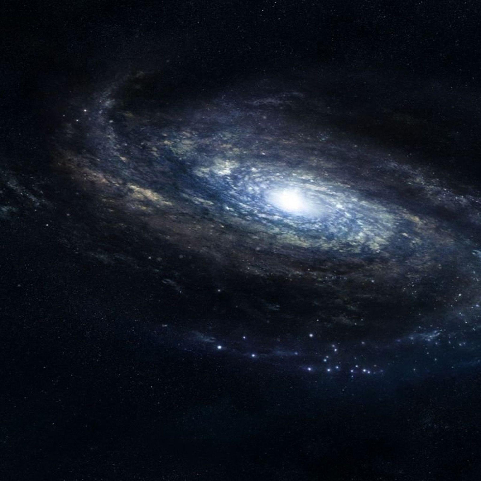 2048x2048 Moon Way HD Wallpaper Background Milky Way Wallpaper & Background Download