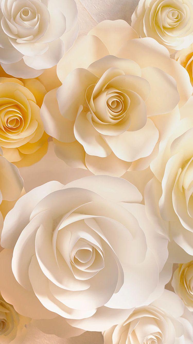 750x1334 Romantic Beautiful Floral Background Wallpaper HD Love
