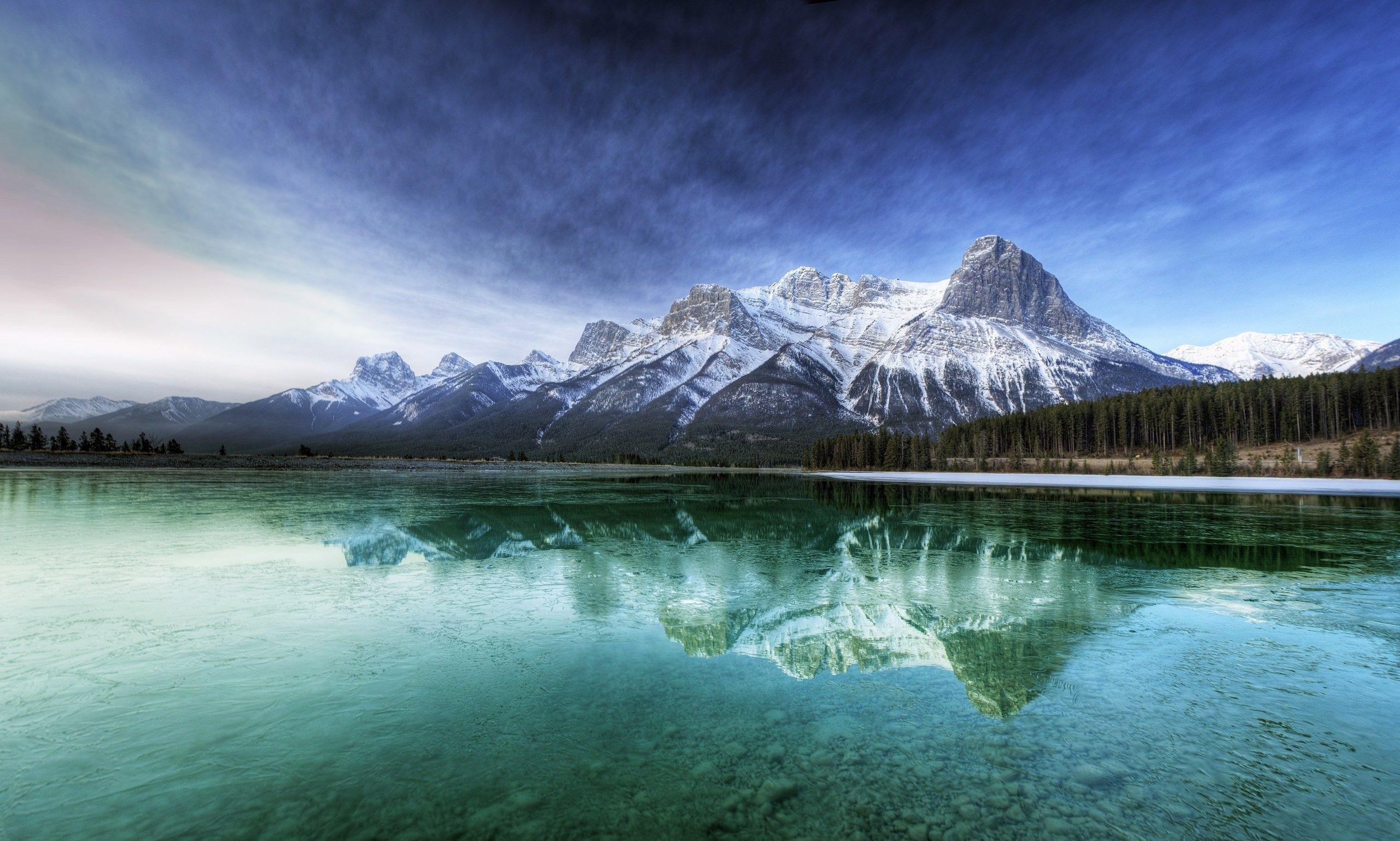 2560x1539 mountain view HD wallpaper desktop