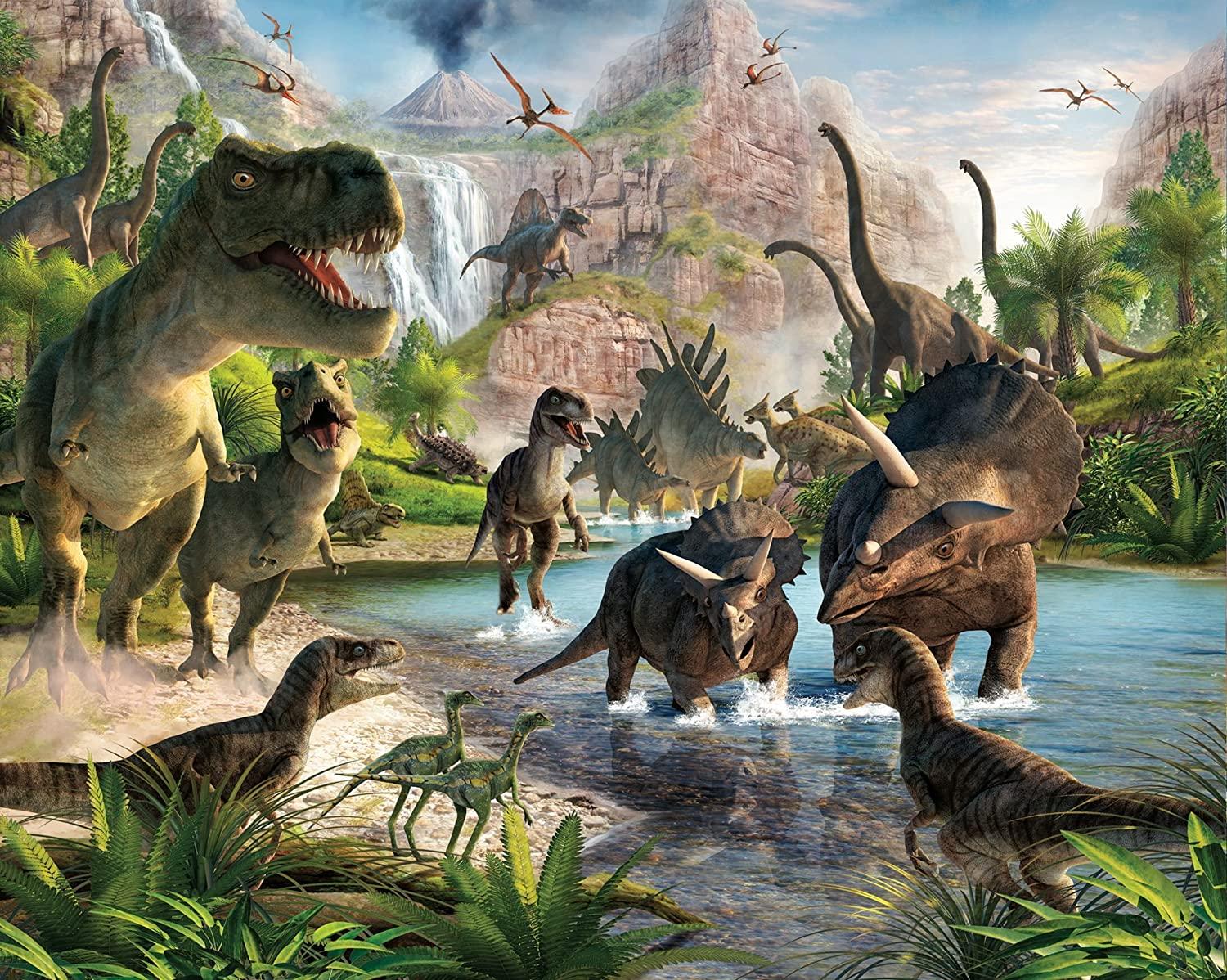 1500x1198 Walltastic WT41745 Dinosaur Land Wall Mural