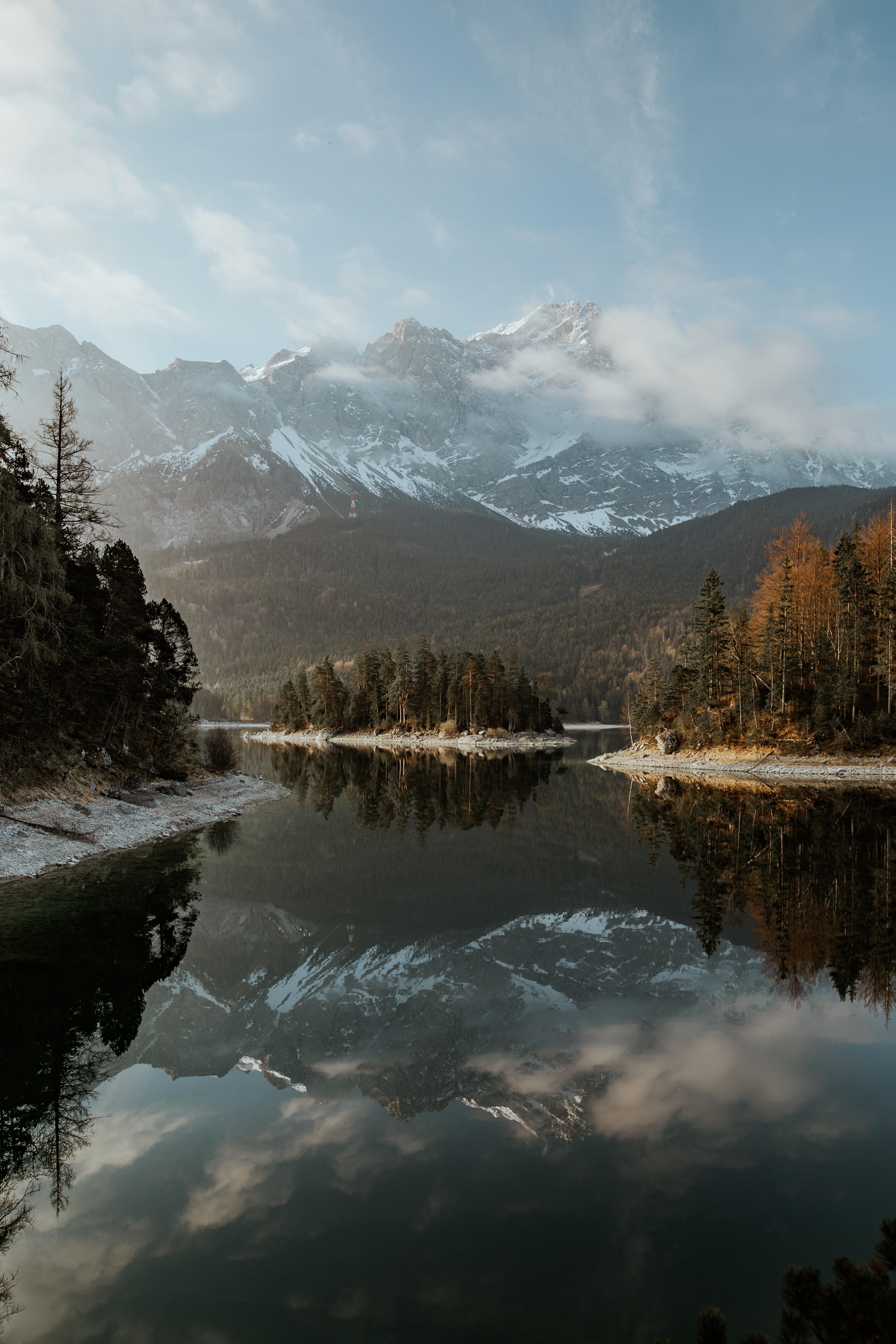 3527x5290 Eibsee Lake Wallpaper