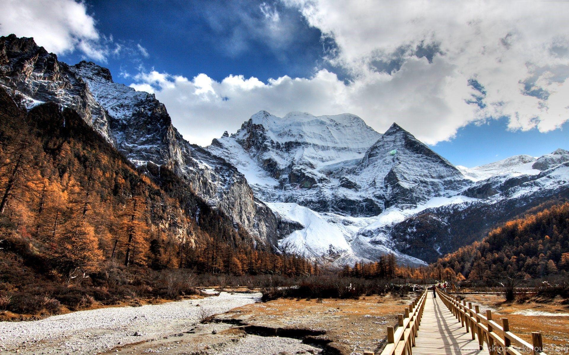 1920x1200 Snow Mountain Computer Wallpaper, Desktop Background Desktop Background