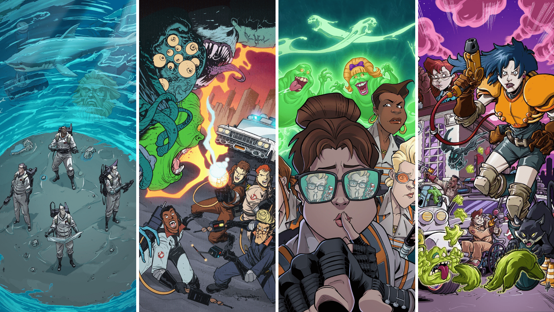 1920x1080 Who ya gonna call? The Real Ghostbusters, of course