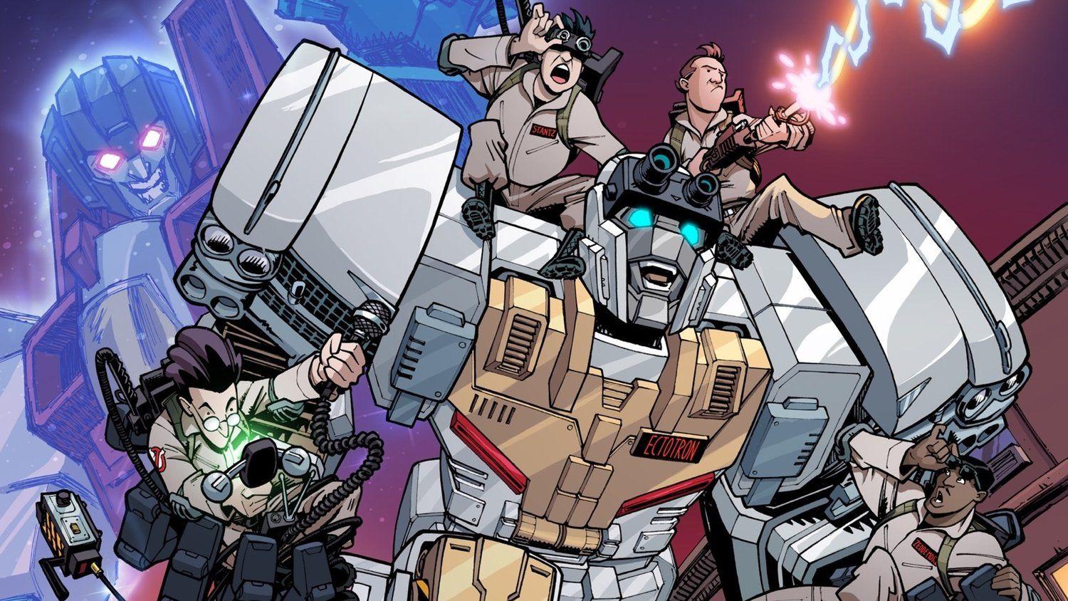 1500x844 The Ghostbusters And Transformers Team Up To Save The World In A New Comic Book Series