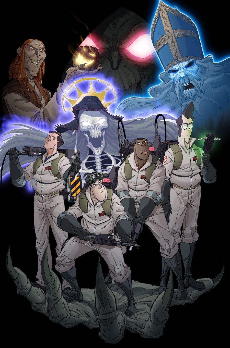 900x1364 Phantom Stranger and The Ghostbusters VS Blackheart