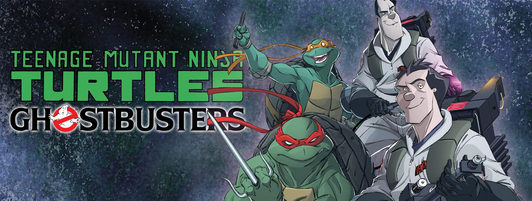 2048x774 Teenage Mutant Ninja Turtles / Ghostbusters