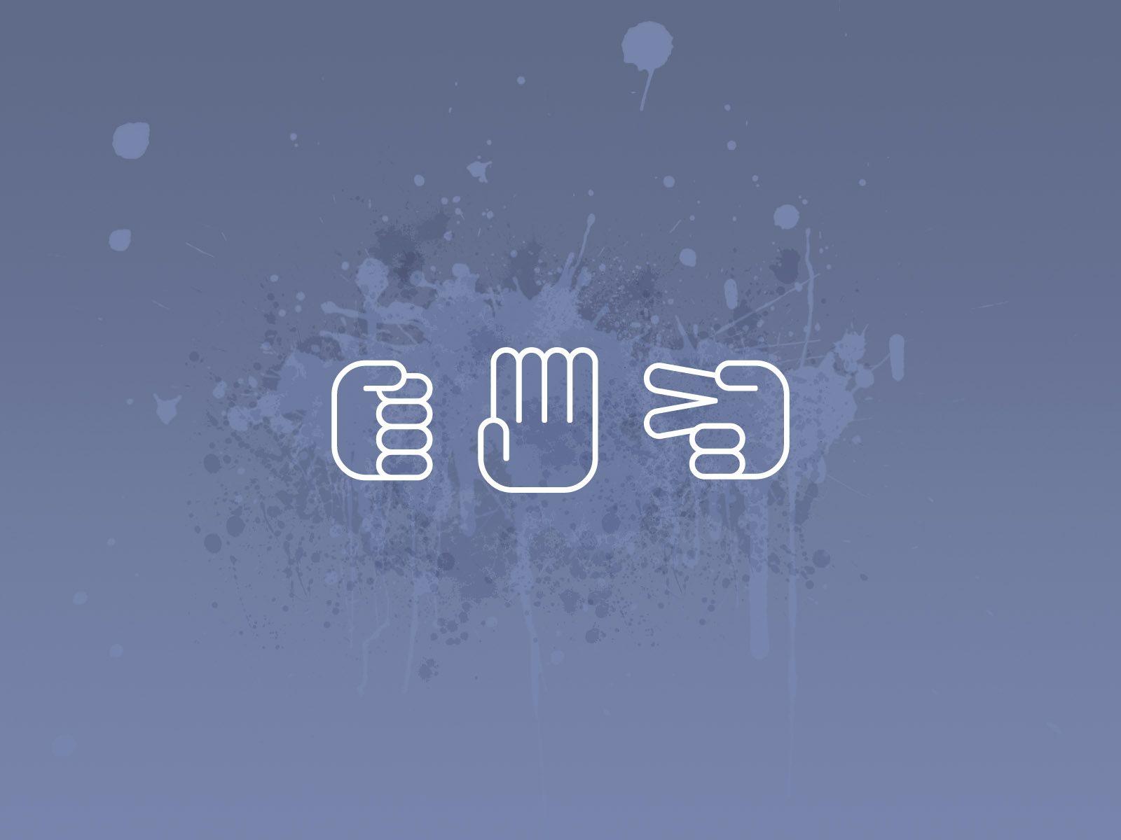 1600x1200 Rock Paper Scissors Wallpaper