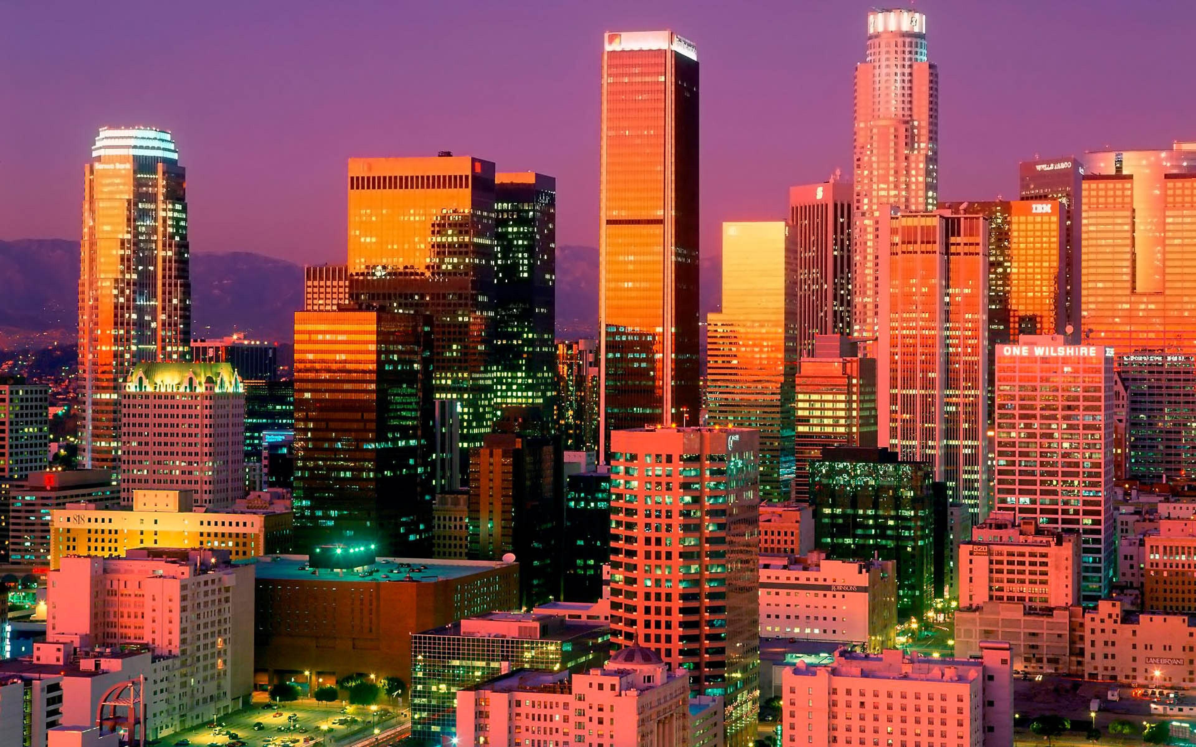 3840x2400 Los Angeles 4K Wallpaper