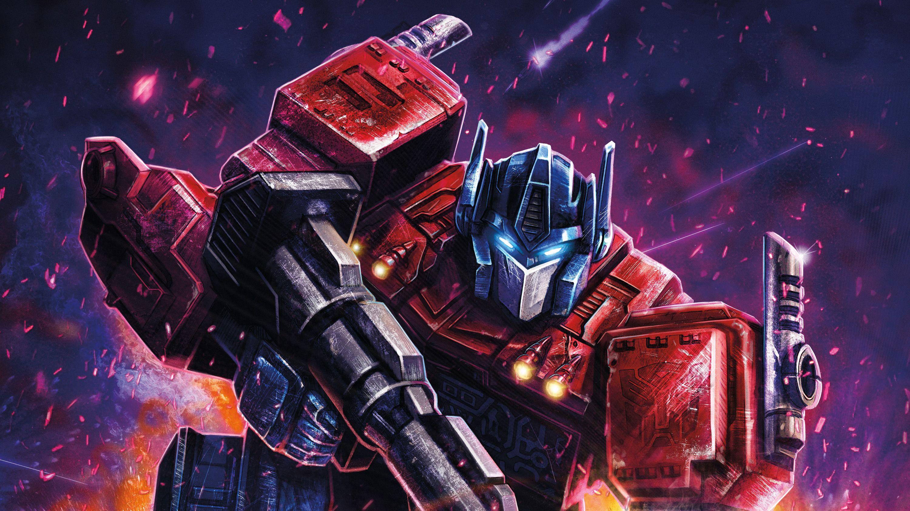 3000x1687 Optimus Prime Cartoon Wallpaper HD