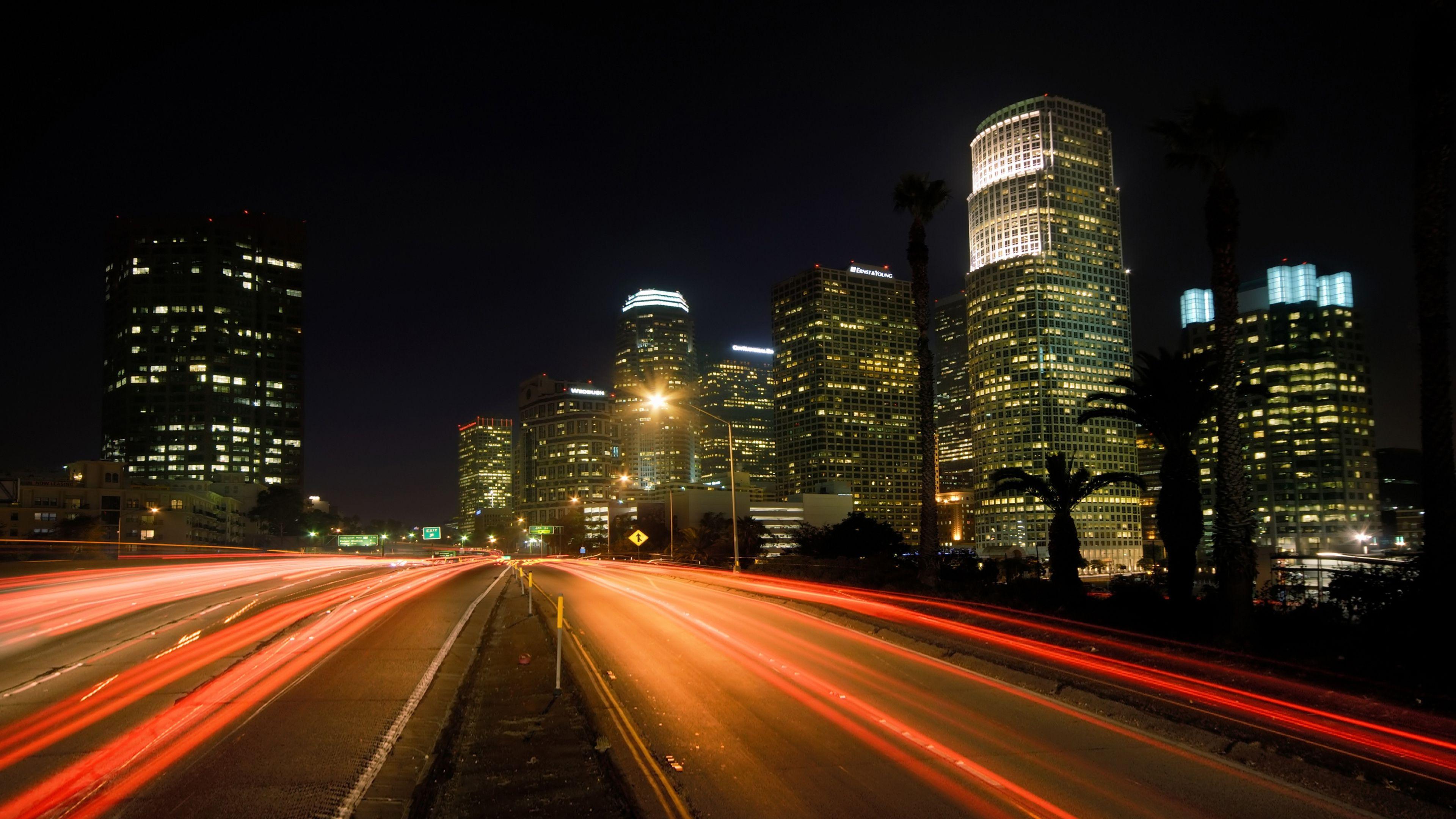 3840x2160 Los Angeles 4K Wallpaper