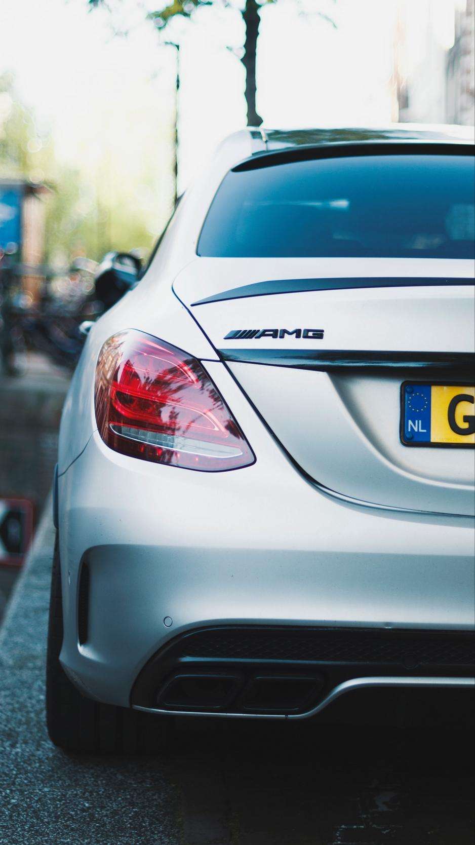 938x1668 iPhone Xs Max Mercedes Amg Wallpaper