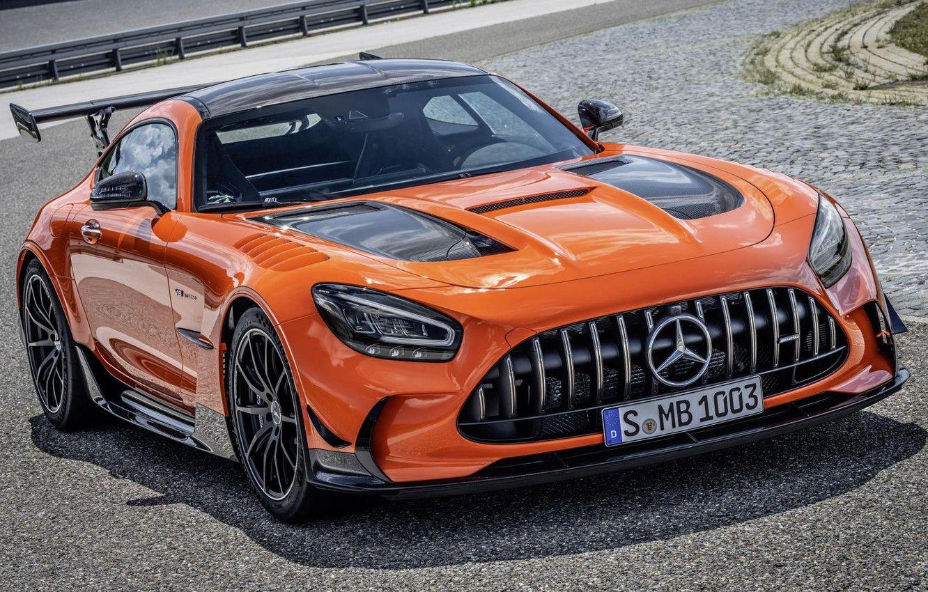1332x850 Wallpaper supercar, AMG GT Black Series, MAGMA orange image for desktop, section mercedes