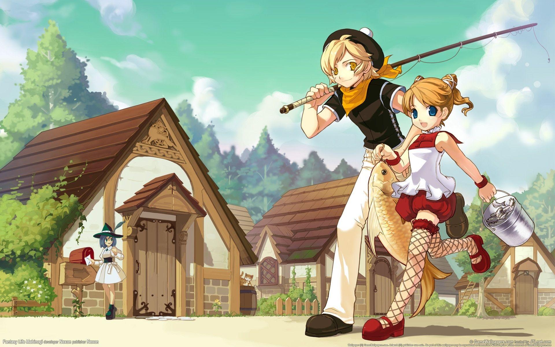 1920x1200 Mabinogi Wallpaper