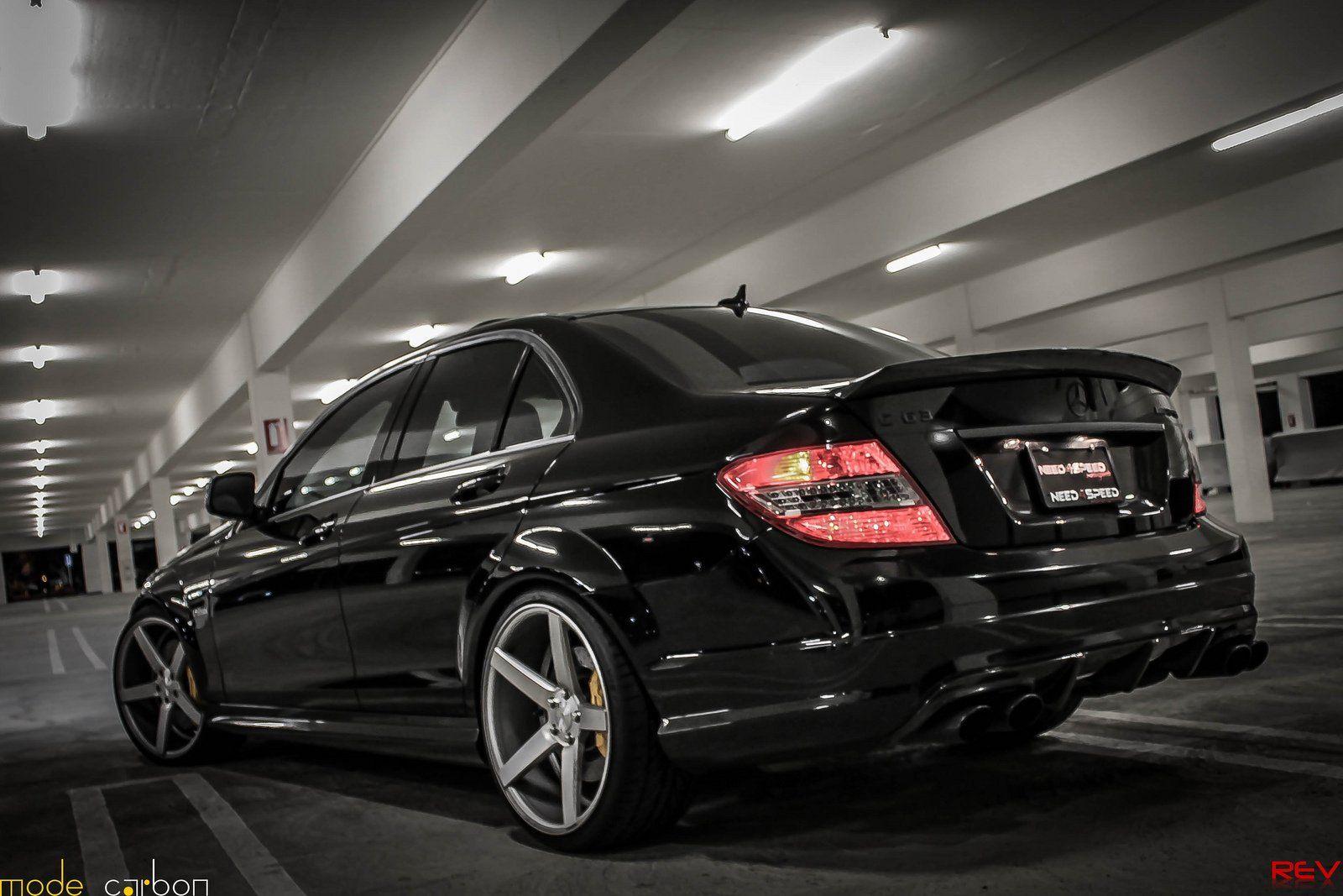 1600x1067 Amg black c63 sedan Mercedes Tuning wallpaperx1067