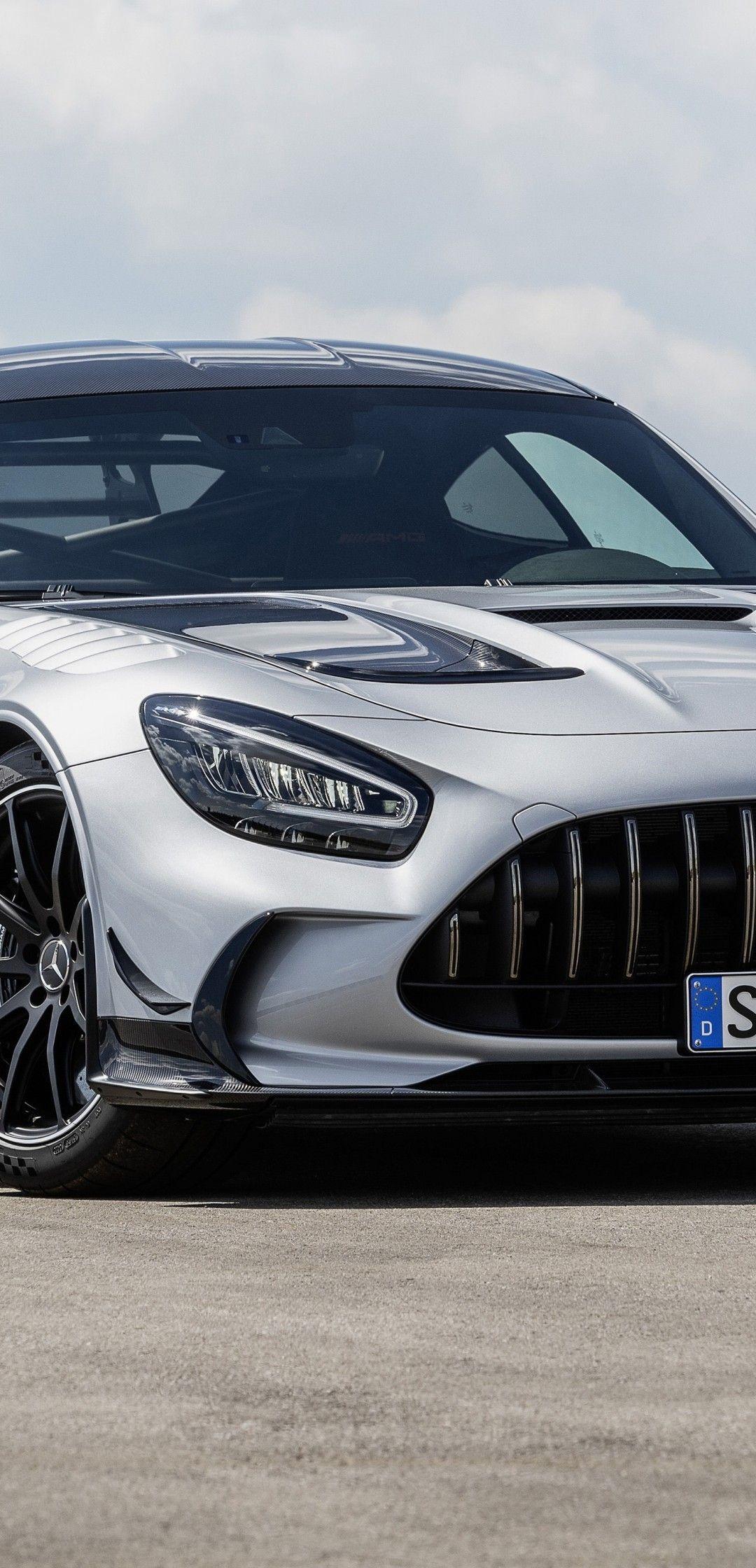 1080x2240 Download 1080x2240 Mercedes Amg Gt Black Series, Sport Cars, Spoiler, Silver Wallpaper For Huawei P20 Pro