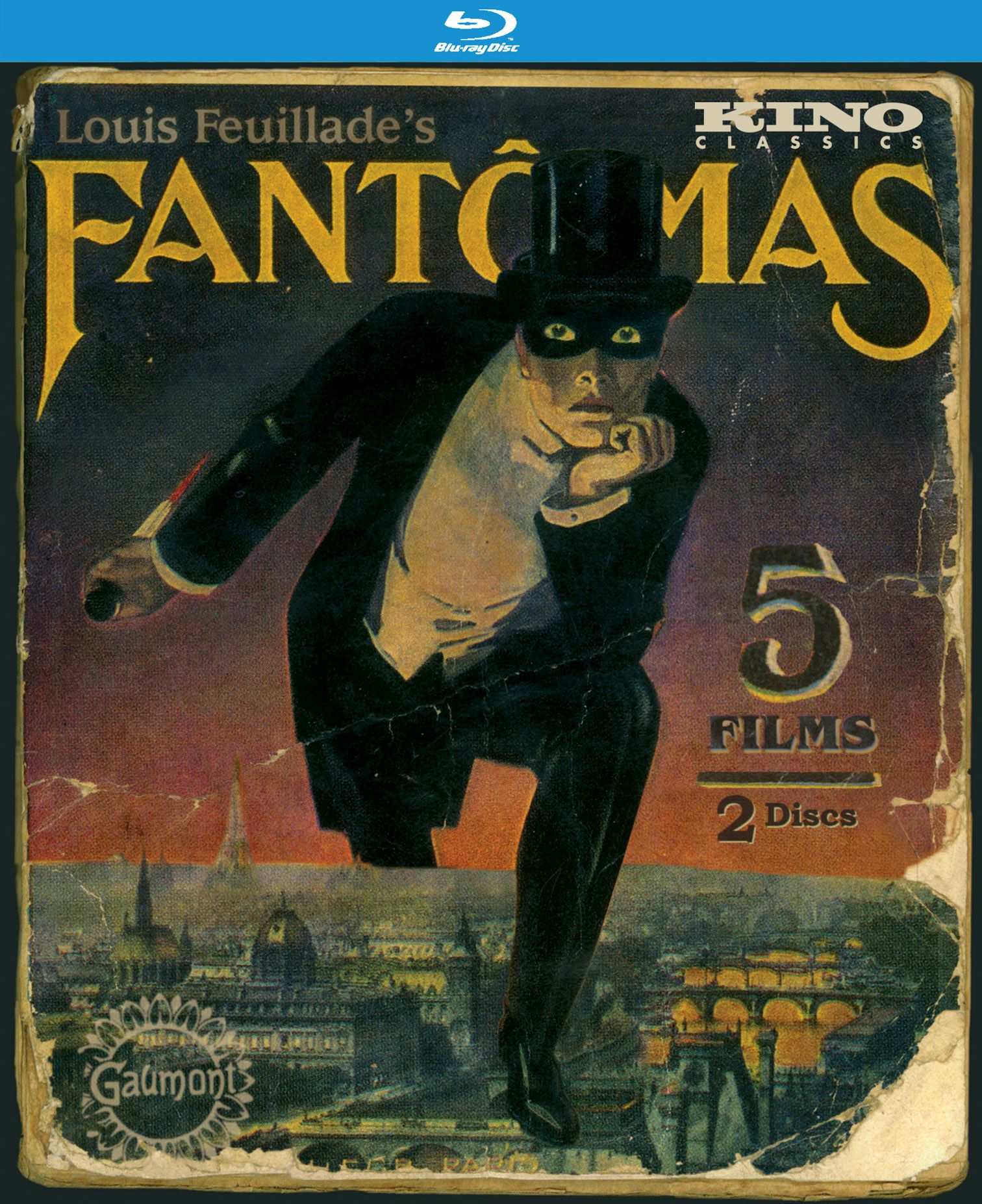 1512x1854 Fantomas (Blu Ray) Lorber Home Video