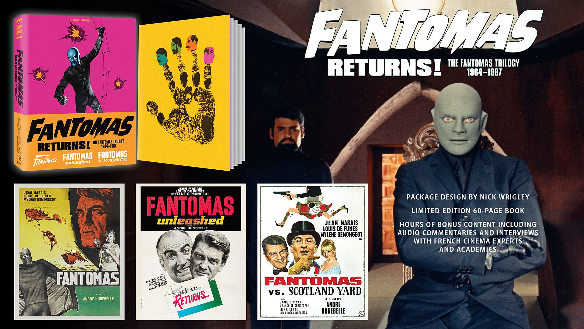 1920x1080 Fantômas Returns!. The French Master Criminal's 1960s Comic Capers On Blu Ray Make For A Fun Tastic Triple Bill. Kultguy's Keep