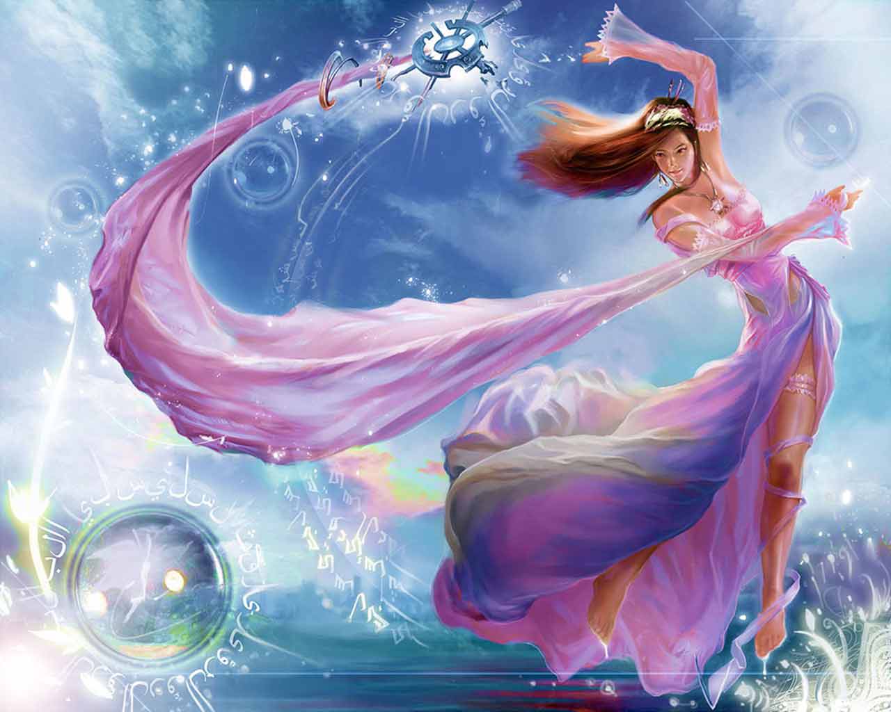 1280x1024 Beautiful Fairy Wallpaper