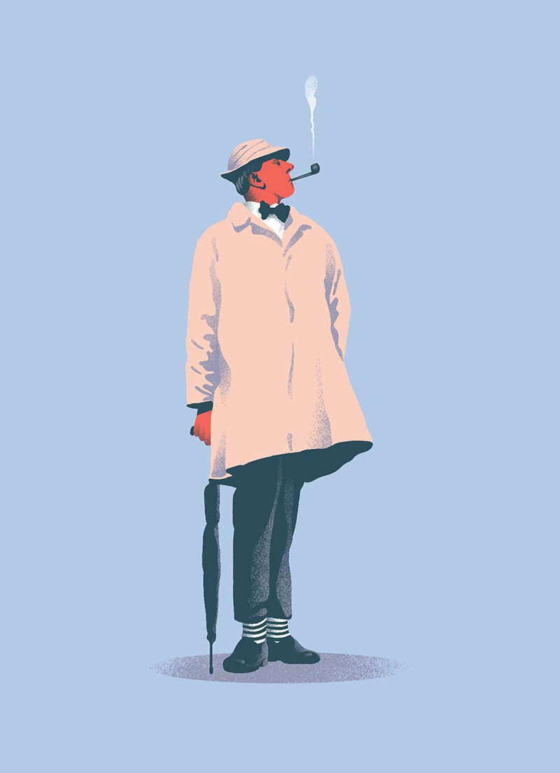 800x1104 Jacques Tati Wallpaper