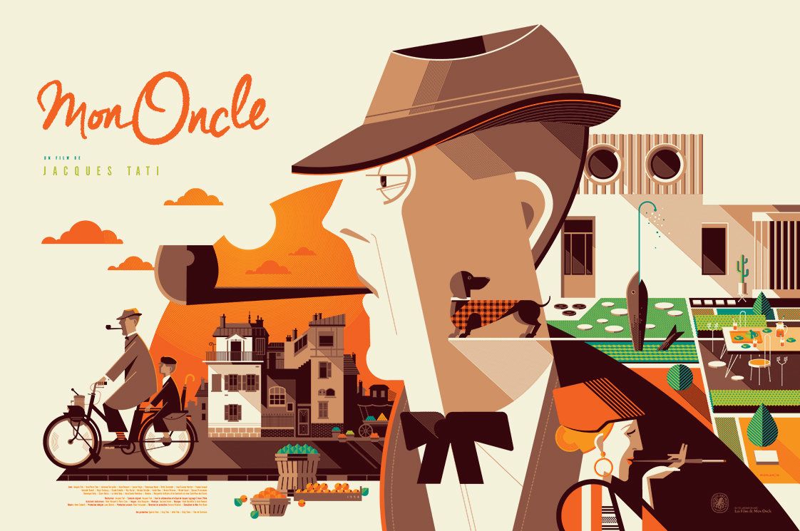 1122x745 Movie Poster of the Week: Jacques Tati Posters by Nautilus on Notebook