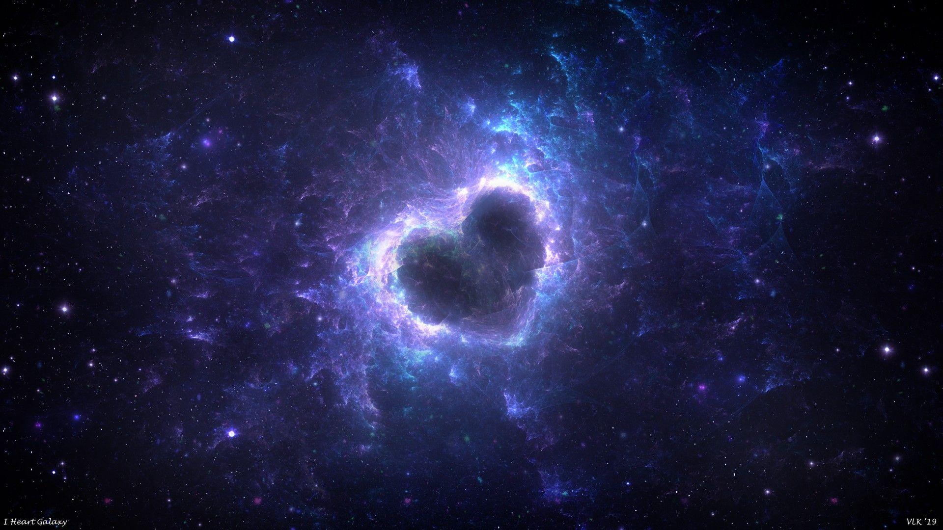 1920x1080 Heart Galaxy Wallpaper</a> Wallpaper