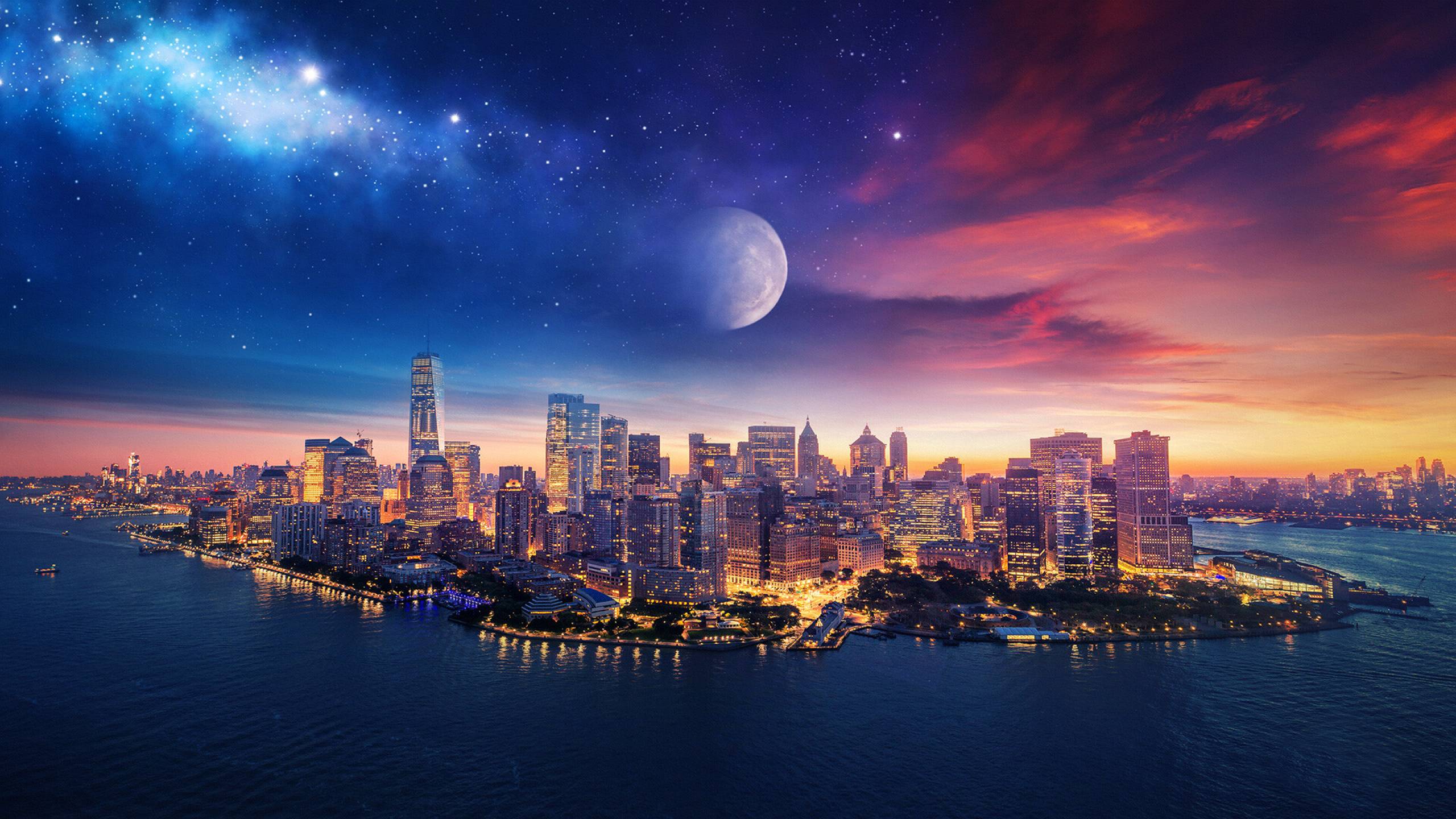 2560x1440 New York City Art 1440P Resolution Wallpaper, HD Artist 4K Wallpaper, Image, Photo and Background