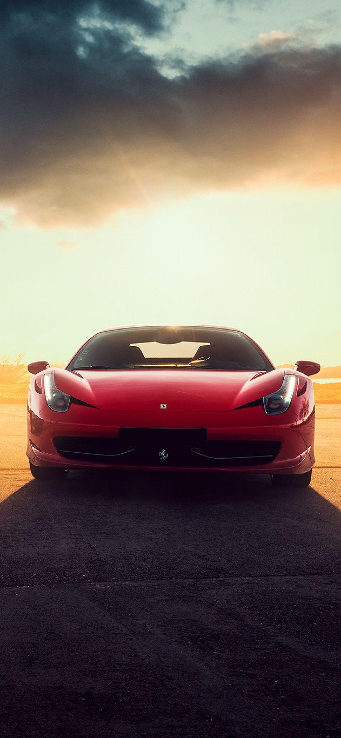 1125x2436 Ferrari 458 iPhone Wallpaper