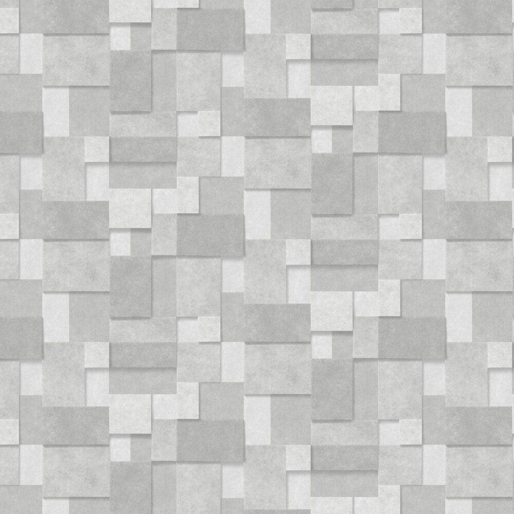 1000x1000 Metallic Squares by Albany and Silver : Wallpaper Direct