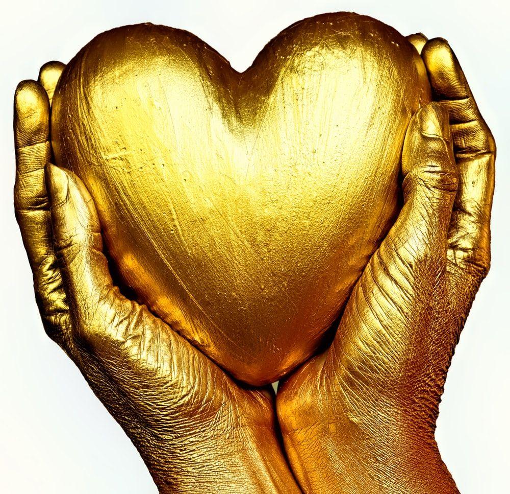 Golden Heart Wallpapers - Top Free Golden Heart Backgrounds ...