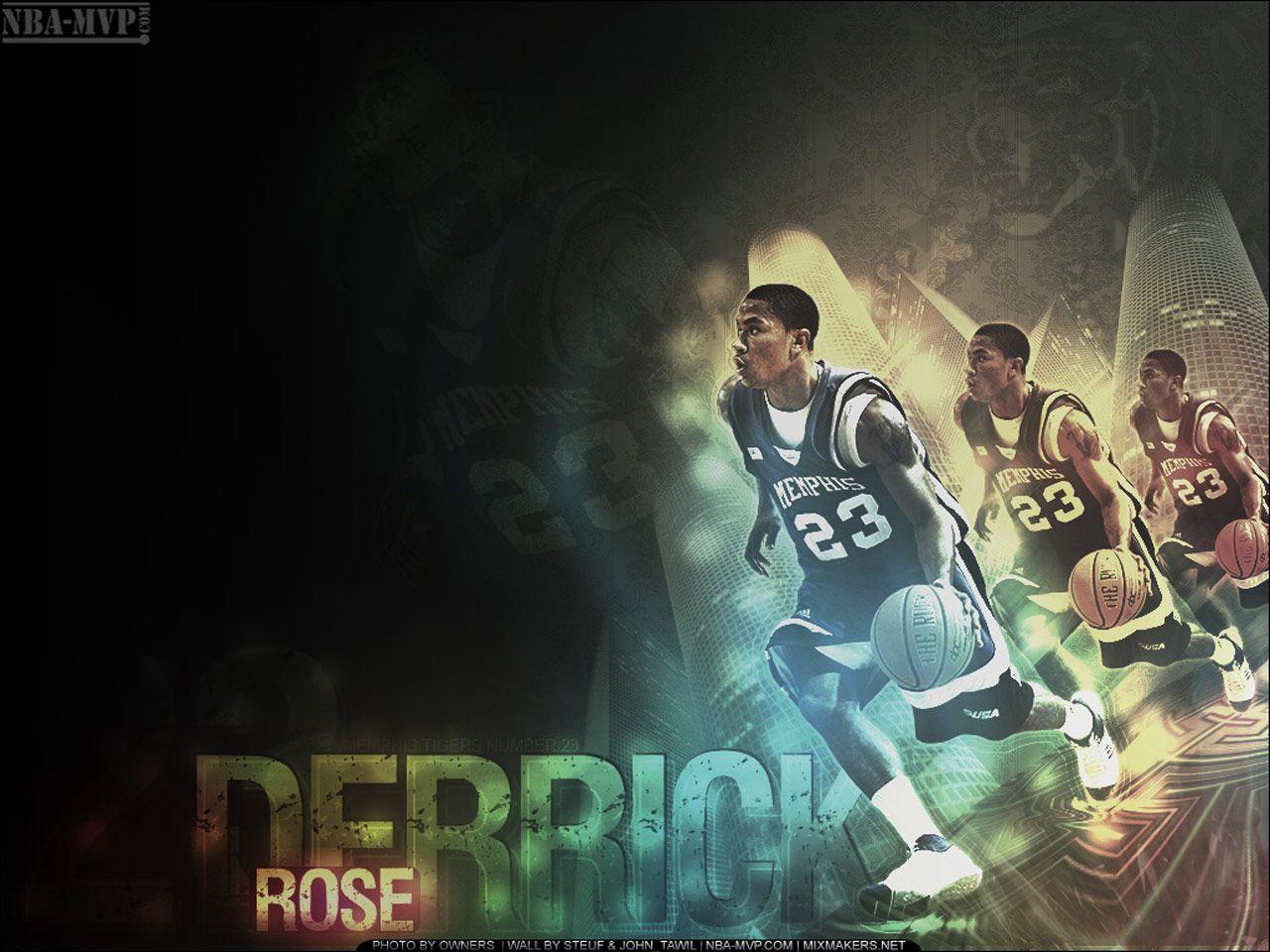 1280x960 Derrick Rose basketball wallpaper