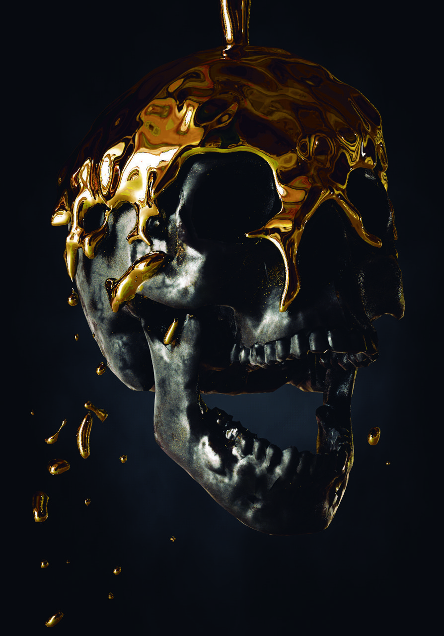 894x1280 Skull wallpaper