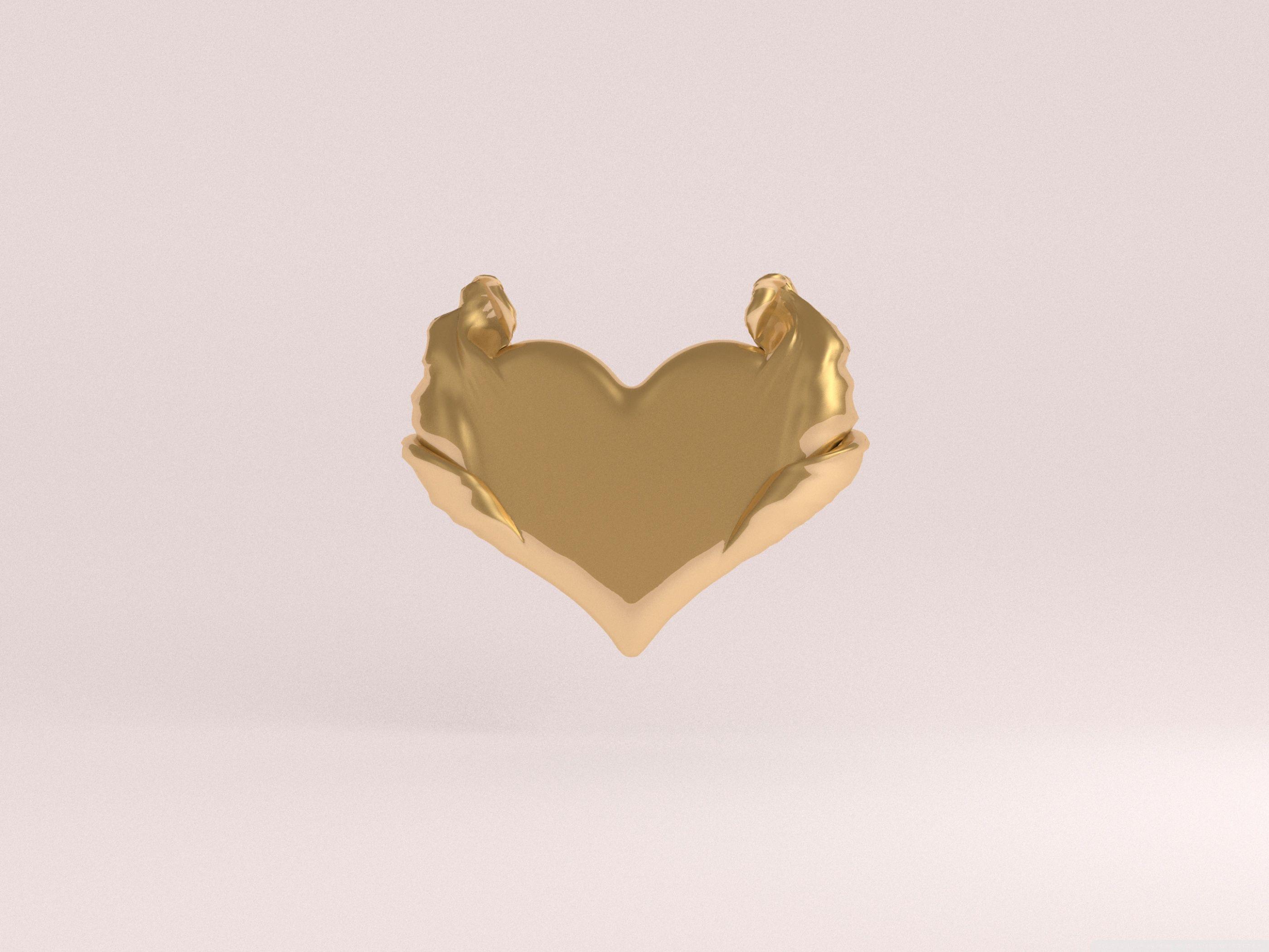 2800x2100 Golden Heart Jova Ultra HD Desktop Background Wallpaper for : Widescreen & UltraWide Desktop & Laptop : Multi Display, Dual & Triple Monitor : Tablet