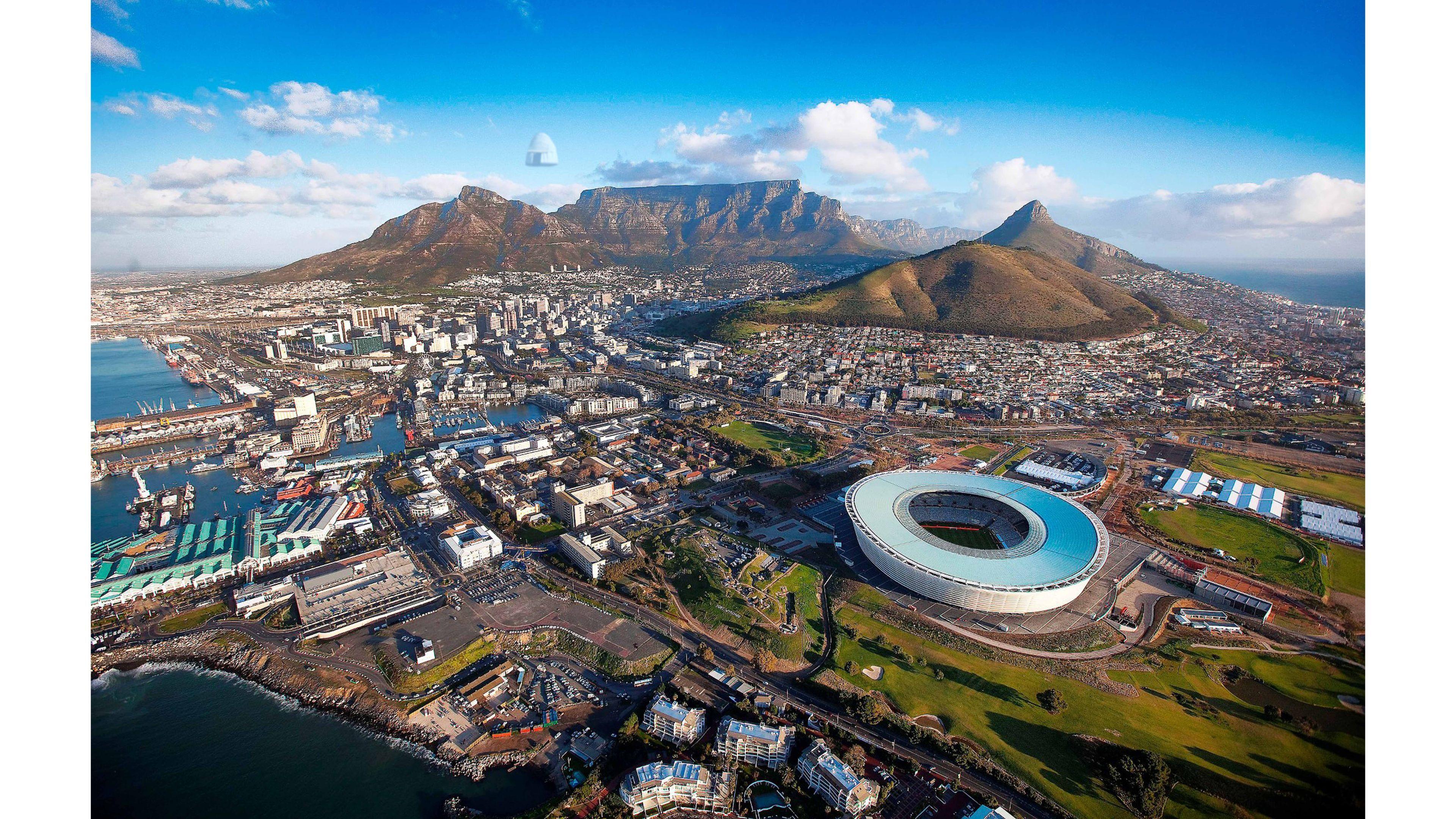 3840x2160 Cape Town South Africa Wallpaper. Dark Town Wallpaper, Old West Town Wallpaper and 19th Century Town Wallpaper