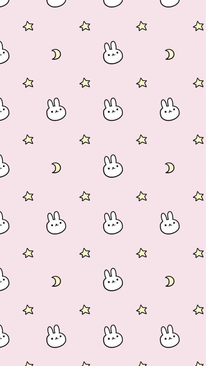 720x1280 Kawaii bunny wallpaper