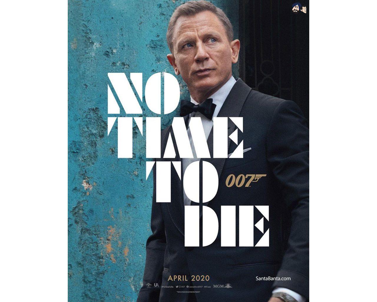 1280x1024 First poster of Cary Fukunaga`s James Bond movie, No Time to Die starriing Daniel Craig