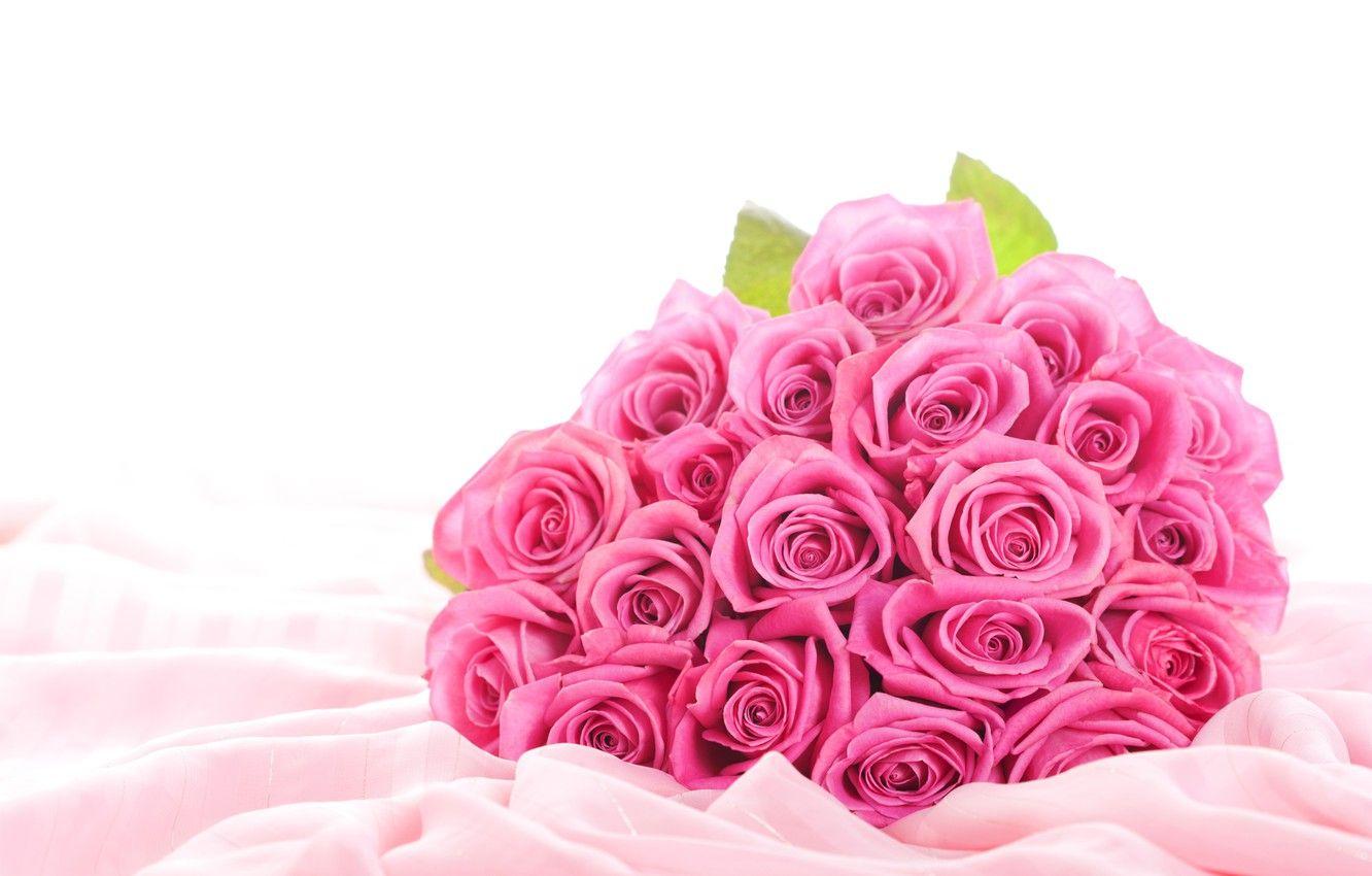 1332x850 Wallpaper flowers, roses, bouquet, silk, fabric, buds, sheets, widescreen Wallpaper, pink flowers, the Wallpaper, HD Wallpaper, HD wallpaper, Wallpaper for desktop, widescreen wallpaper, the best Wallpaper for your desktop, screensavers for your